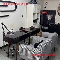 レトロマニキュアテーブル無垢材マニキュアテーブルシングルとダブルシンプル掃除機ダークウォールナットテーブルと椅子セット経済的
