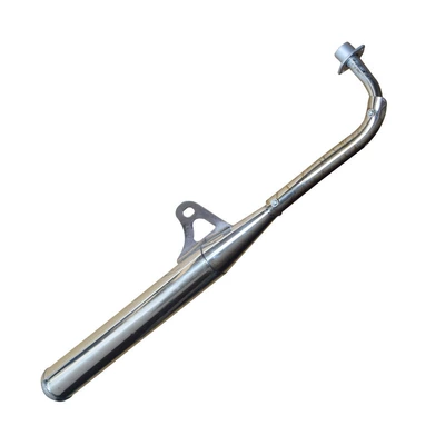 Motorcycle Jh Jialing 70 Jincheng 70 Moped 48 Stainless Steel Muffler Exhaust Pipe Smoke Pipe Exhaust Pipe (Motorcycle exhaust pipe) - jialing-70-round-head
