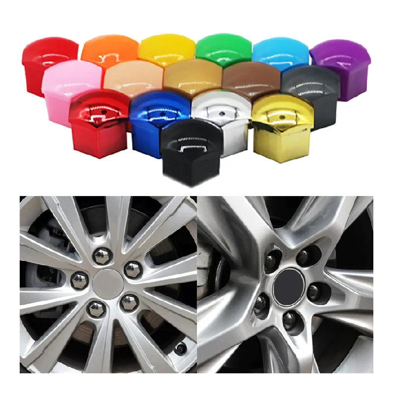 17Mm19Mm21Mm Universal Auto Parts Tire Screw Cap Wheel Hub Decorative Plastic Shell Nut Protective Cover