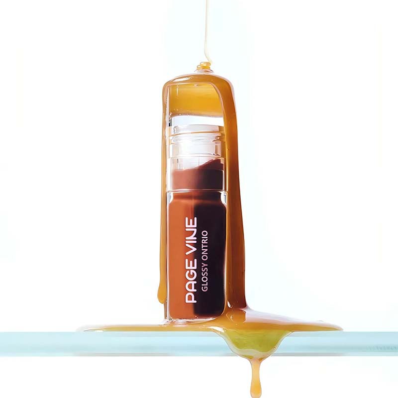 Transbordable PAGE VINE Lip Oil Nueva serie de esmalte de labios con luz de agua y brillo de labios transparente