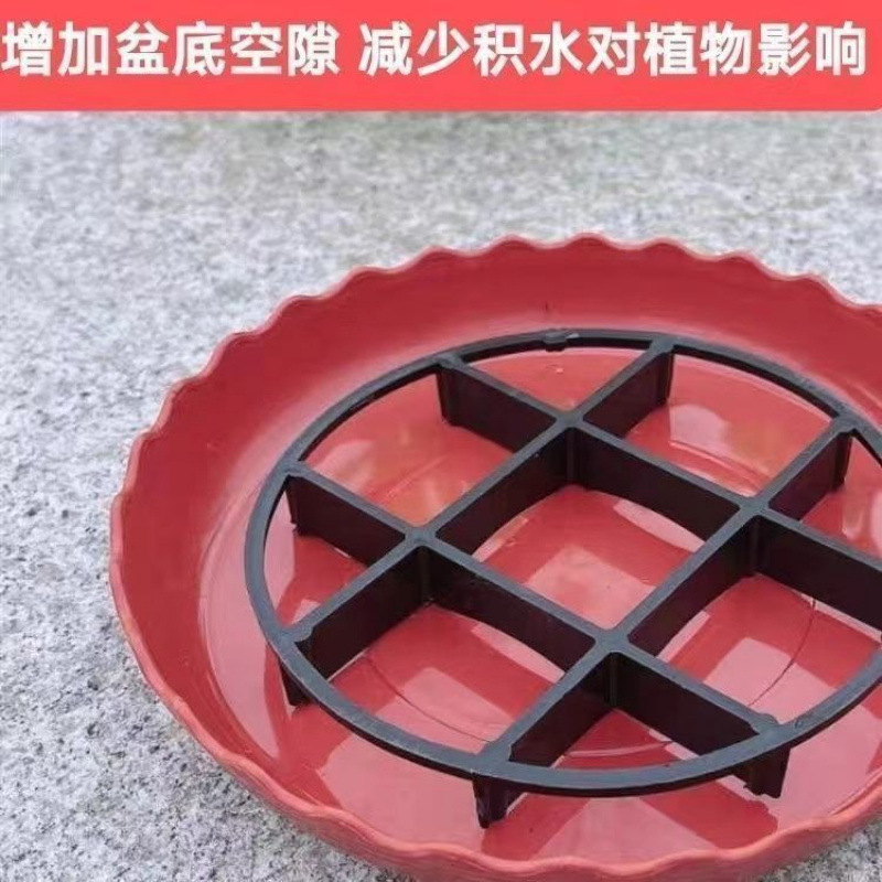 植木鉢ブラケット底高さベース足棚通気性と通気性のある植木鉢高さの水の浸透防止と根腐れ防止トレイ|undefined