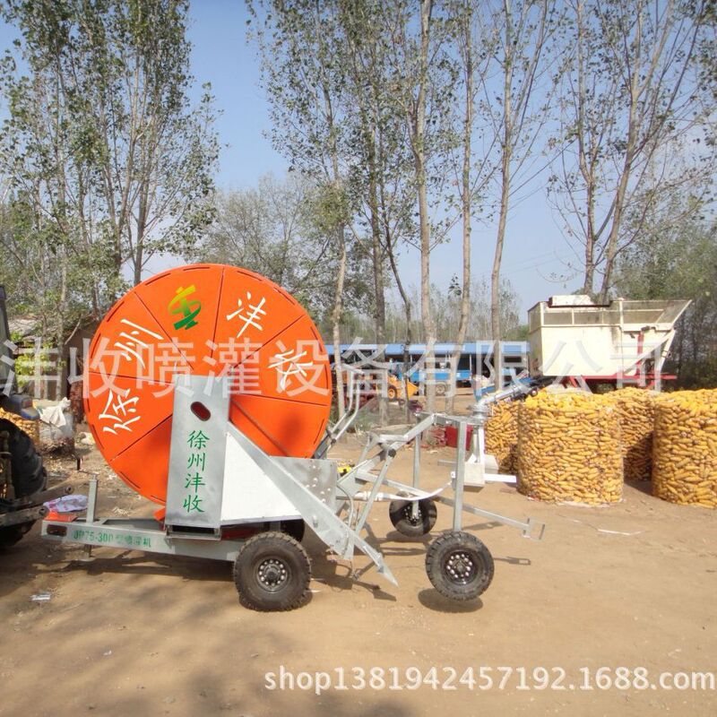 Farmland Watering JP75 Reel Sprinkler Watering Artifact Irrigation Agricultural High-pressure Spray Gun Spray Atomization Farmland Watering JP75 Reel Sprinkler Watering Artifact Irrigation Agricultural High-pressure Spray Gun Spray Atomization