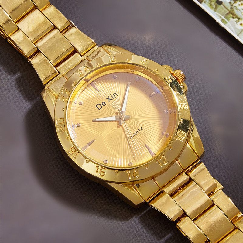 Acero inoxidable de la manera de Los Hombres Calientes transfronterizos con el reloj del negocio reloj luminoso del cuarzo de los hombres del indicador