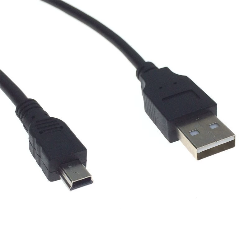 Мини USB V3 дата-кабель для видеорегистратора, Wi‑Fi карты, T-образный MP3, пожилых устройств, 5P мини зарядный кабель