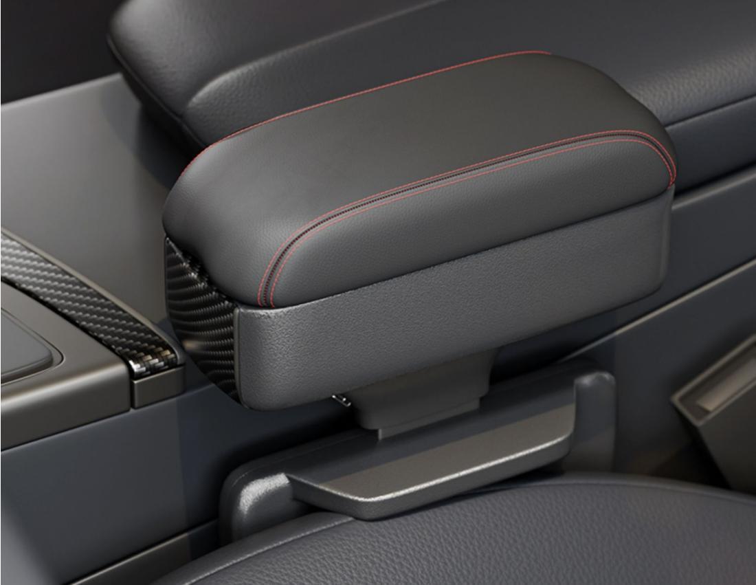 Car armrest box storage box car cup holder seat gap storage box car booster pad elbow support can be raised and lowered