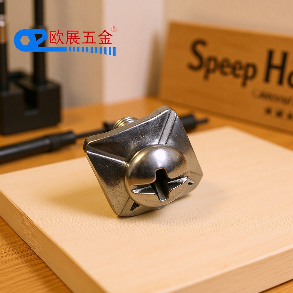 厂家直销盘头不锈钢304组合四方介螺丝M4*15