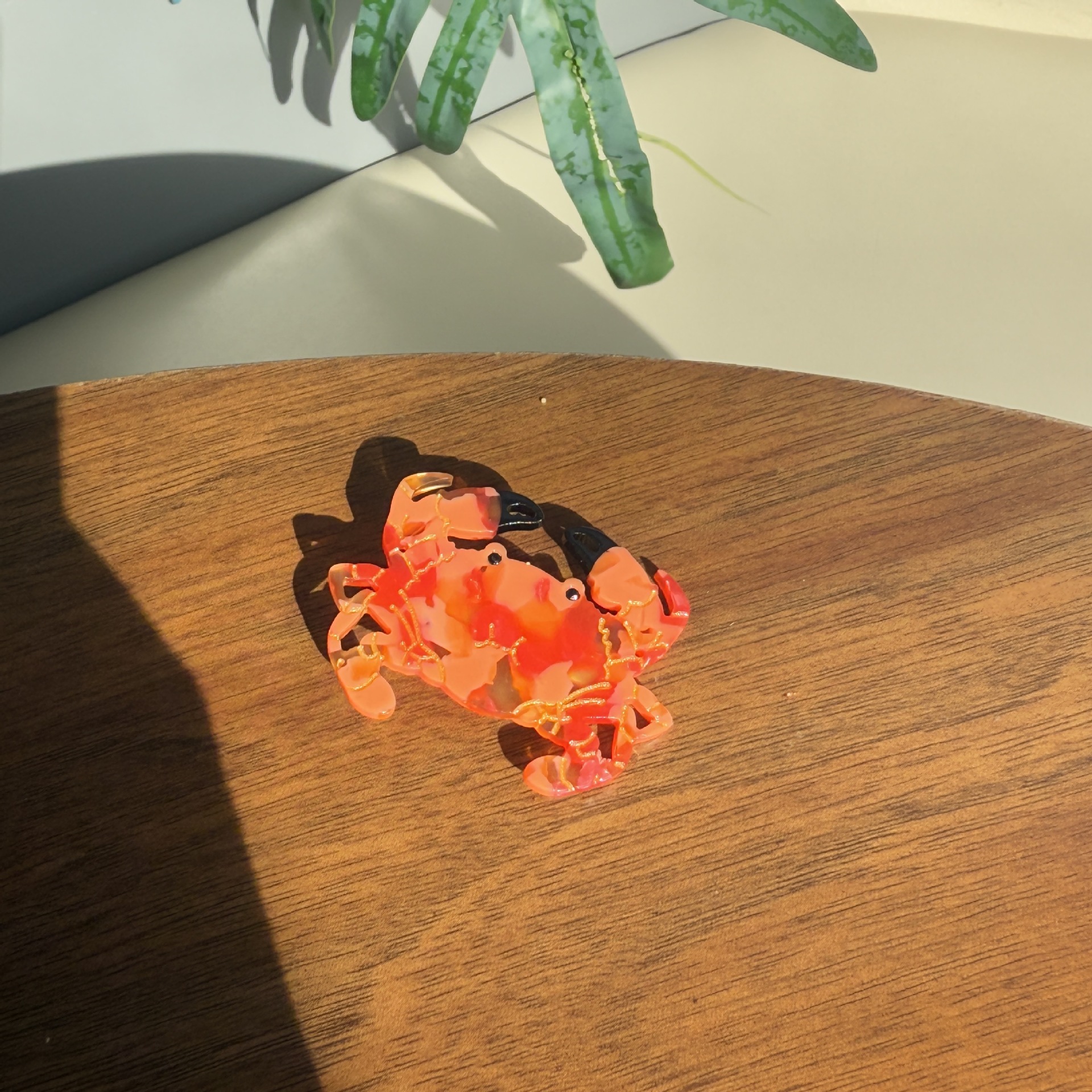 20g Weight Hair Claws Hair Accessories Type 1 Piece Quantity Holiday, Daily Occasion Acetic acid sheets Material Crab, Fish Pattern All Seasons Season Women's Gender Simple Style Style Simple Style Women's Crab Fish Acetic Acid Sheets Hair Claws 6