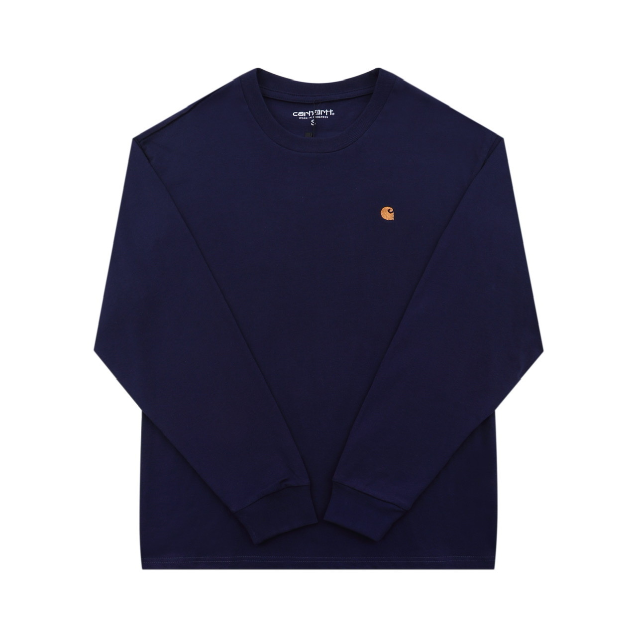 Carhartt WIP Chase T-shirt Long Sleeve Dark Navy