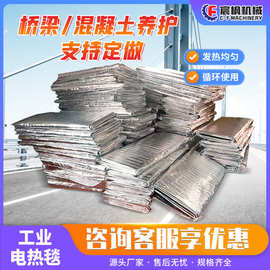 工业电加热养护电热毯建筑工程桥梁混凝土养护水泥防冻保温加热毯