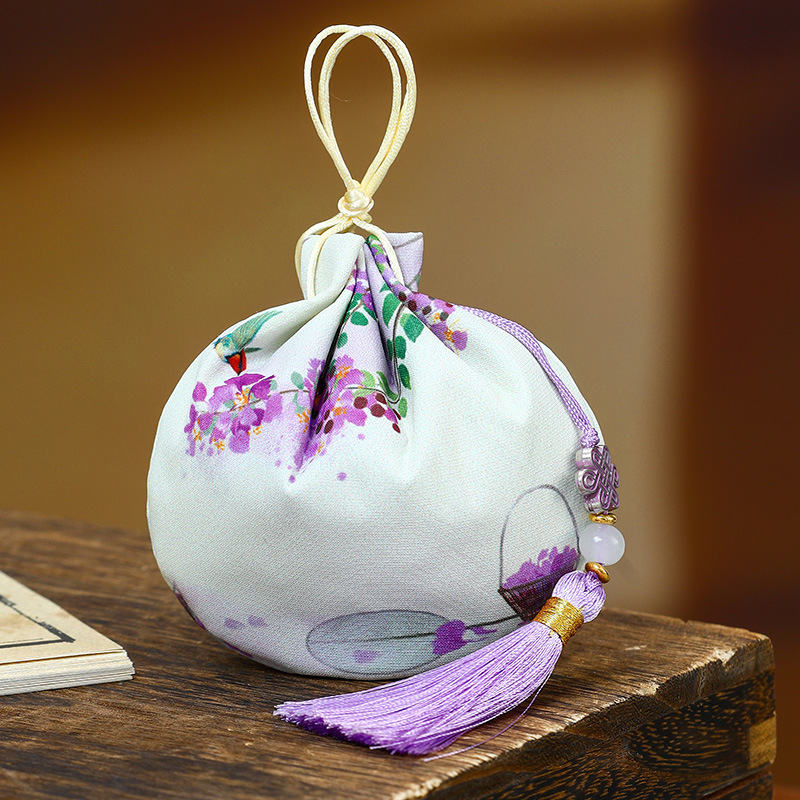 Festival del Barco del Dragón bolsas de costura china bolsas de incienso bolsas vacías de estilo antiguo cuerdas de impresión de mosquitos bolsas de incienso