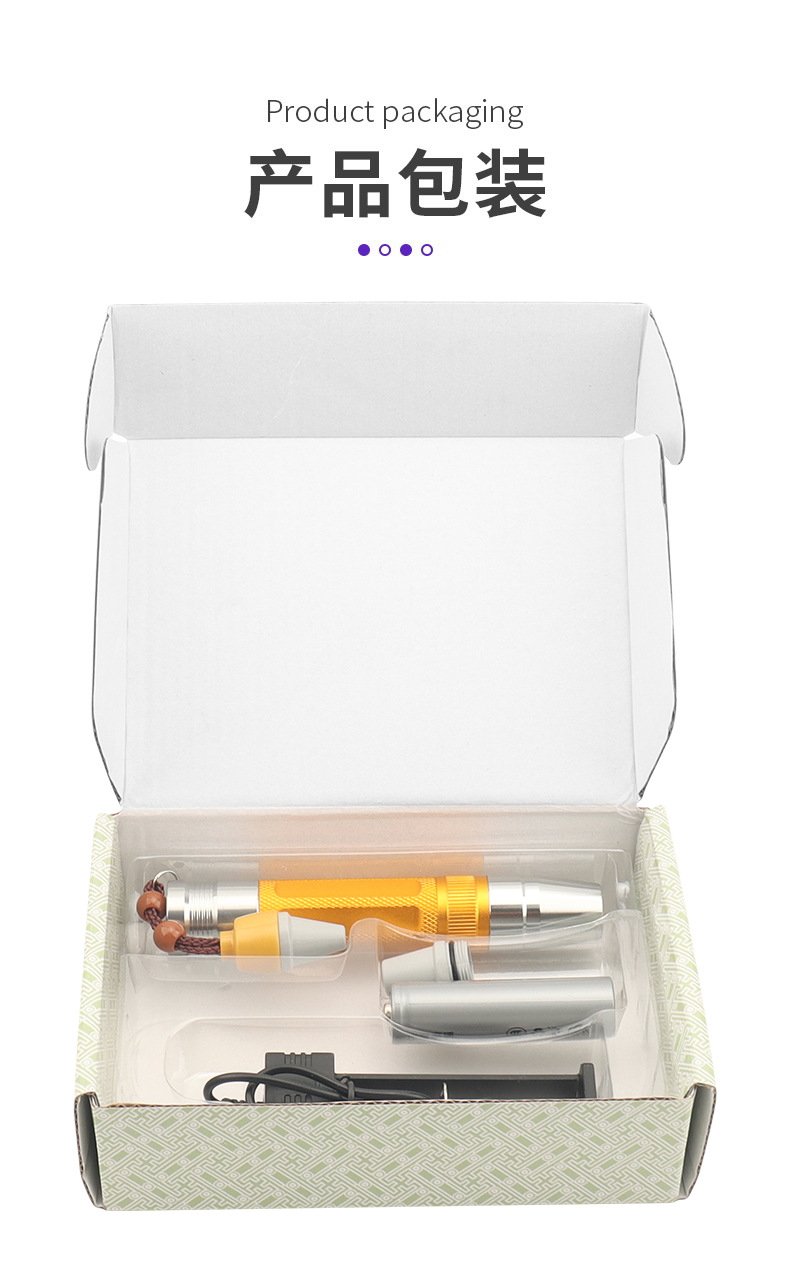 Mobile Phone Repair Uv Curing Lamp Uv Glue Uv Lamp Anti-Counterfeiting Pen Fluorescent Agent Green Oil Curing Lamp Flashlight