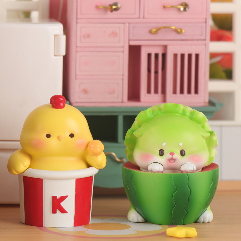 창의적인 품질 생활 블라인드 박스 작은 장식품 절묘한 공예품 거실 데스크탑 장식 여자 친구 공장 직접 판매