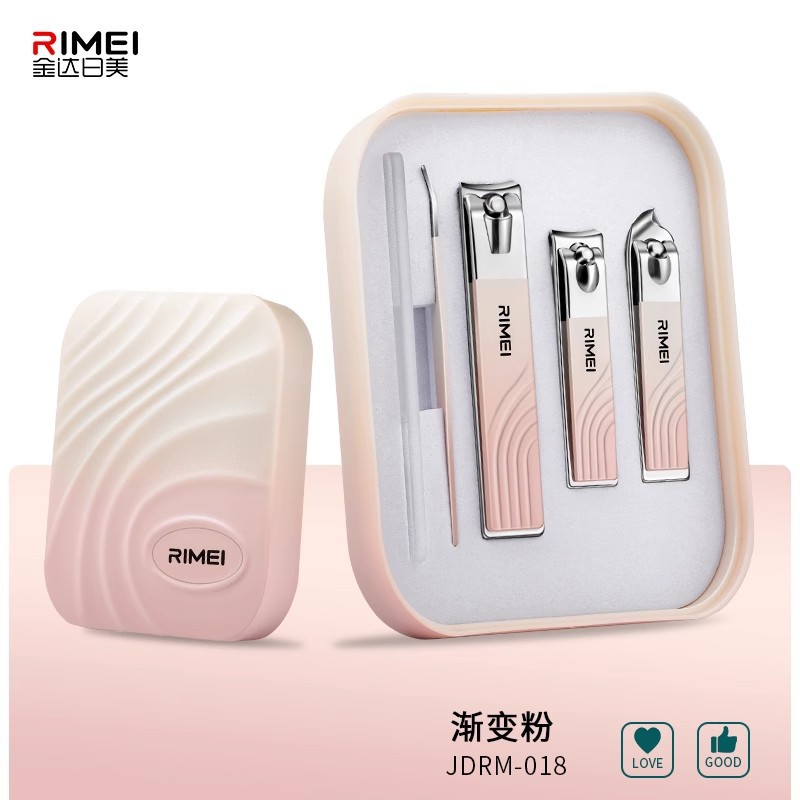 Nail clipper set inclinado manicuras cortadoras de uñas trench damas al por mayor Jinda Rimi Uña Beauty set portátil image 6