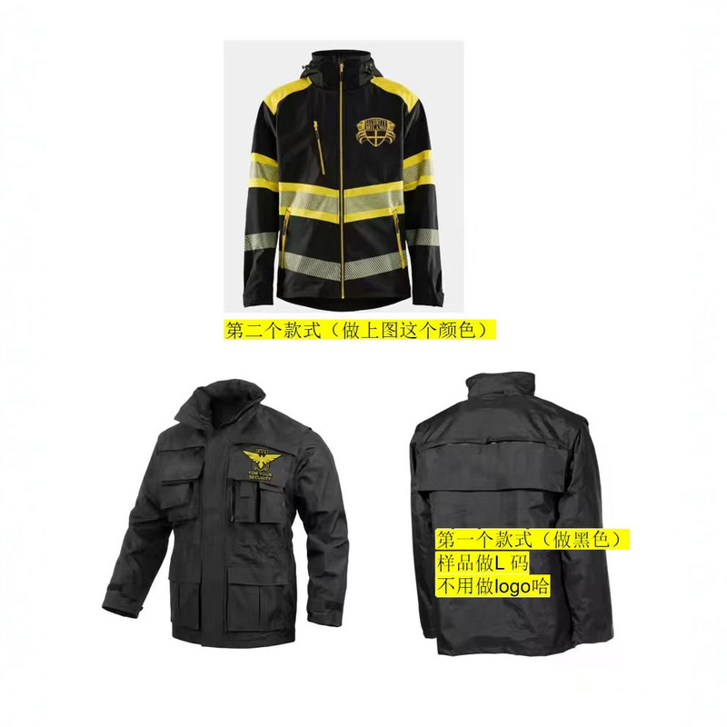 Softshell Jacket High Quality Custom Winter Reflective Waterproof Softshell Workwear Customized Paden Apparel