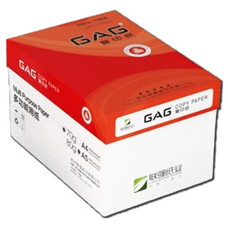 A5GAG联强打印纸打印整箱双面70G80G办公白纸复印纸学生包邮