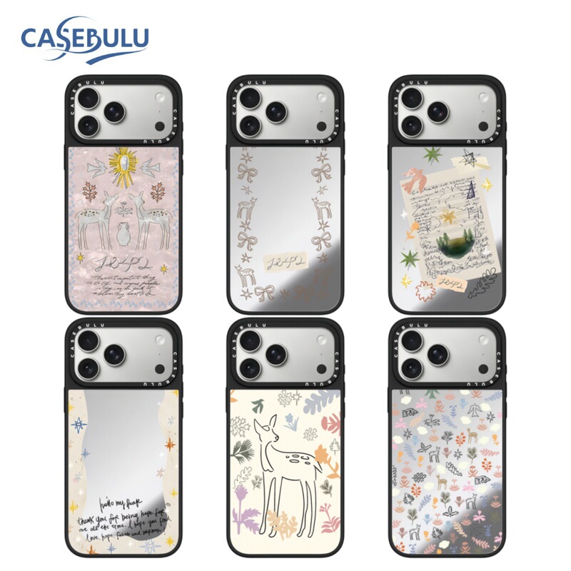 Trendy Brand Ouyang Nana's Mirror Protective Case for Apple iPhone 17 Pro Max/16/15