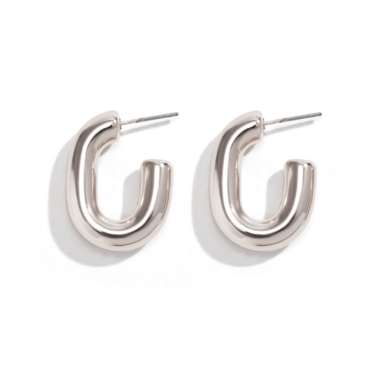 15g Weight Alloy Ear Needle Material Earrings Classification 1 Pair Quantity Holiday, Travel Occasion CCB, Alloy Material Geometric Pattern Women's Gender Plating Design Casual, Elegant, Lady Style 1 Pair Casual Elegant Lady Geometric Plating CCB Alloy Earrings 21