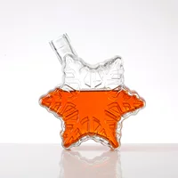 Оптовая продажа высокого класса звезды прозрачные стеклянные бутылки вина бутылки красного вина домашние пустые бутылки вина бутылки белого вина с крышкой высокого класса
