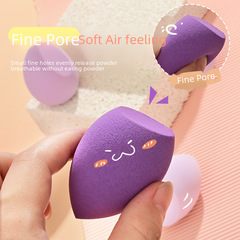 55號粉底刷配美妝蛋水滴葫蘆蘑菇頭彩妝蛋套裝斜切粉撲乾濕批發