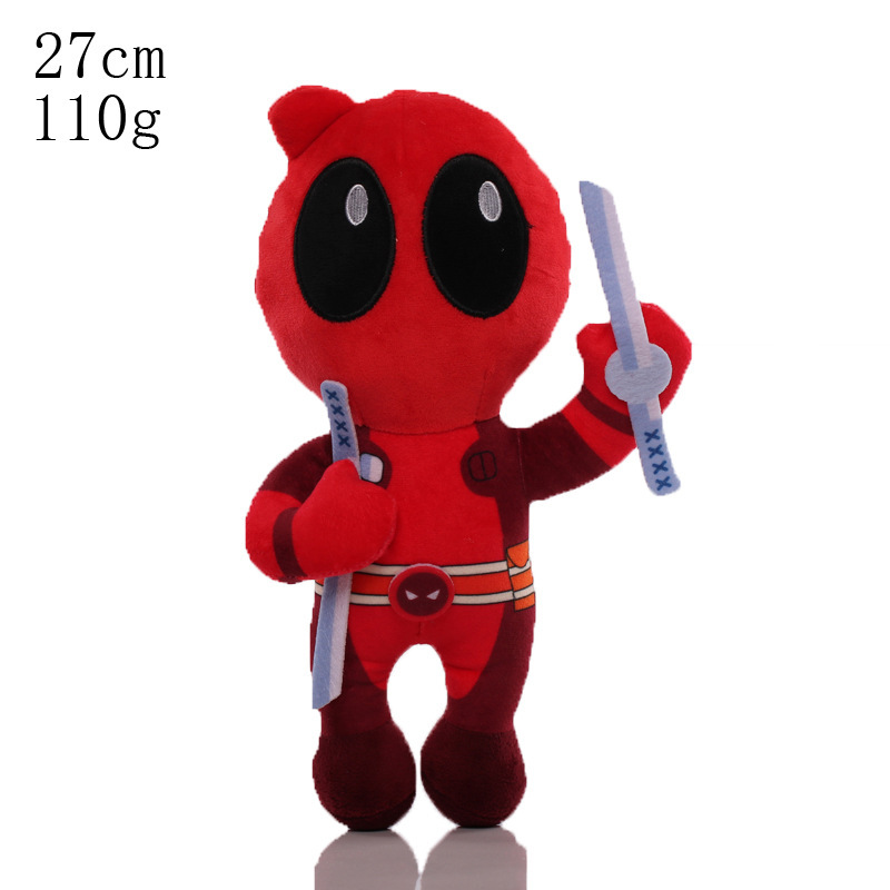 Versão slim de 8 polegadas do Deadpool em pé (com espadas duplas) / Como mostrado na imagem