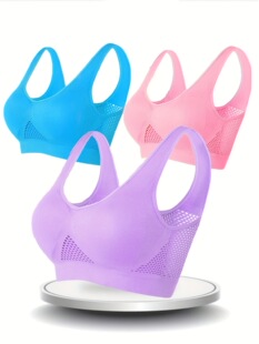 C 34973 Wires Breathable Sport Bra �o�Ȧ�\������ �羳��