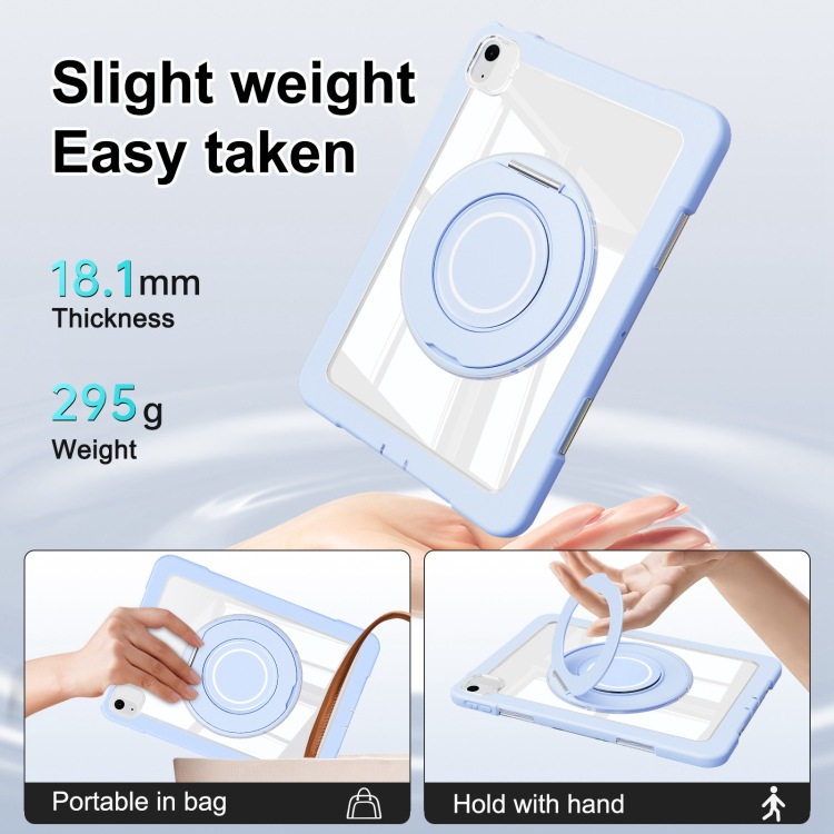 Estudo de placa plana de cristal sin ranura para bolígrafo para iPad Air 11 2024 / Air 10.9 2022 / iPad Pro 11