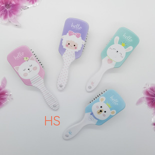 Anti-static hair cushion massage comb household printing airbag comb cute cartoon plastic massage care comb