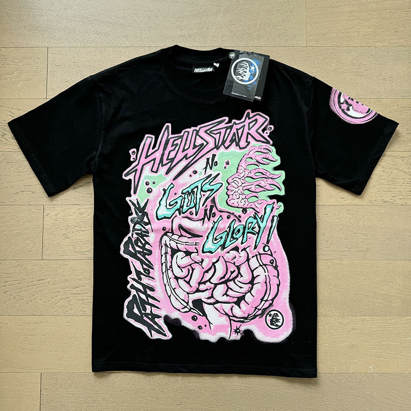 新型美潮Hの星シリーズプリント双紗純綿カジュアル男女夏カジュアルゆったり半袖tシャツ|undefined