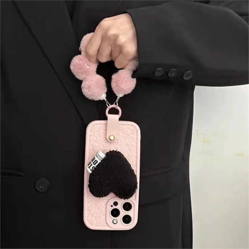 小红书爆款毛绒苹果16ProMax壳iPhone14Pro简约11适用15/13/2|undefined