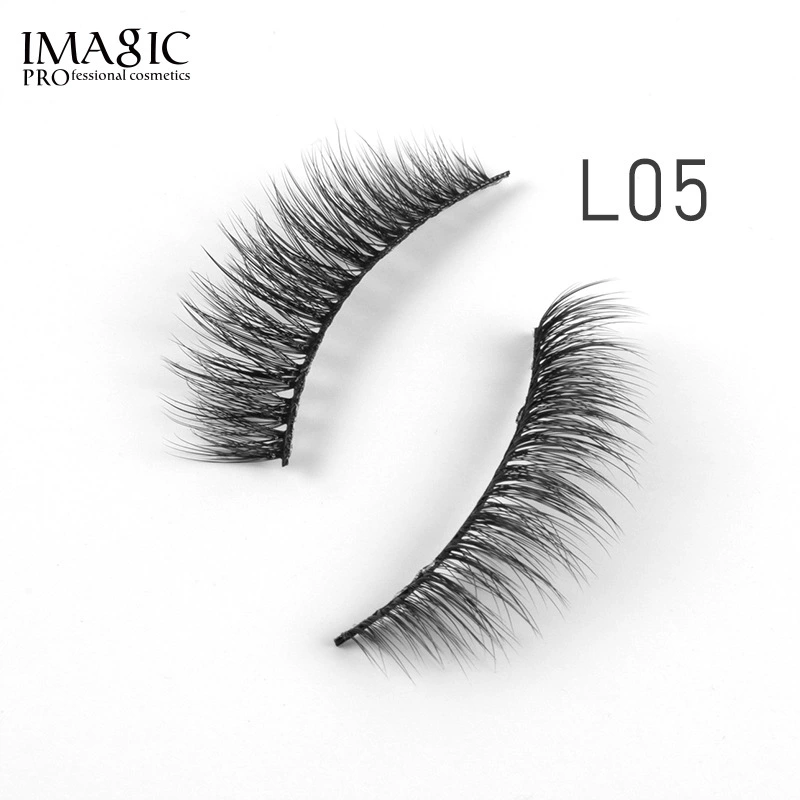 IMAGIC Самоклеящиеся наращиваемые false eyelashes, 3D, 10 пар