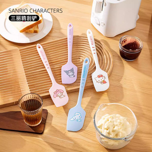Sanrio Genuine Spatula Food Grade Silicone Odor-Free High Temperature Resistant Baking Helper Household Mixing Silicone Spatula