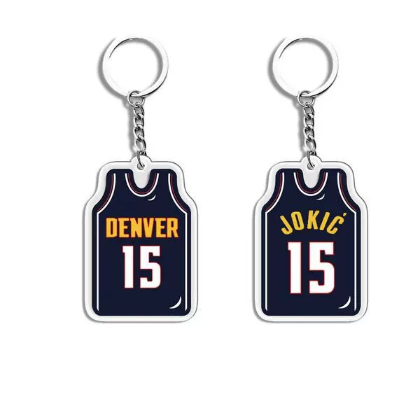 П pendant из акрилового джерси, мини униформа подвеска, 4.6×3.2 см, акрил + металл