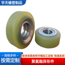 生产聚氨酯轮 机械聚氨酯轴承轮 铁芯聚氨酯滚轮 聚氨酯包胶轮