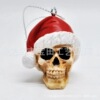 Santa Hat Skull Christmas hat Skull christmas tree Pendant decorate