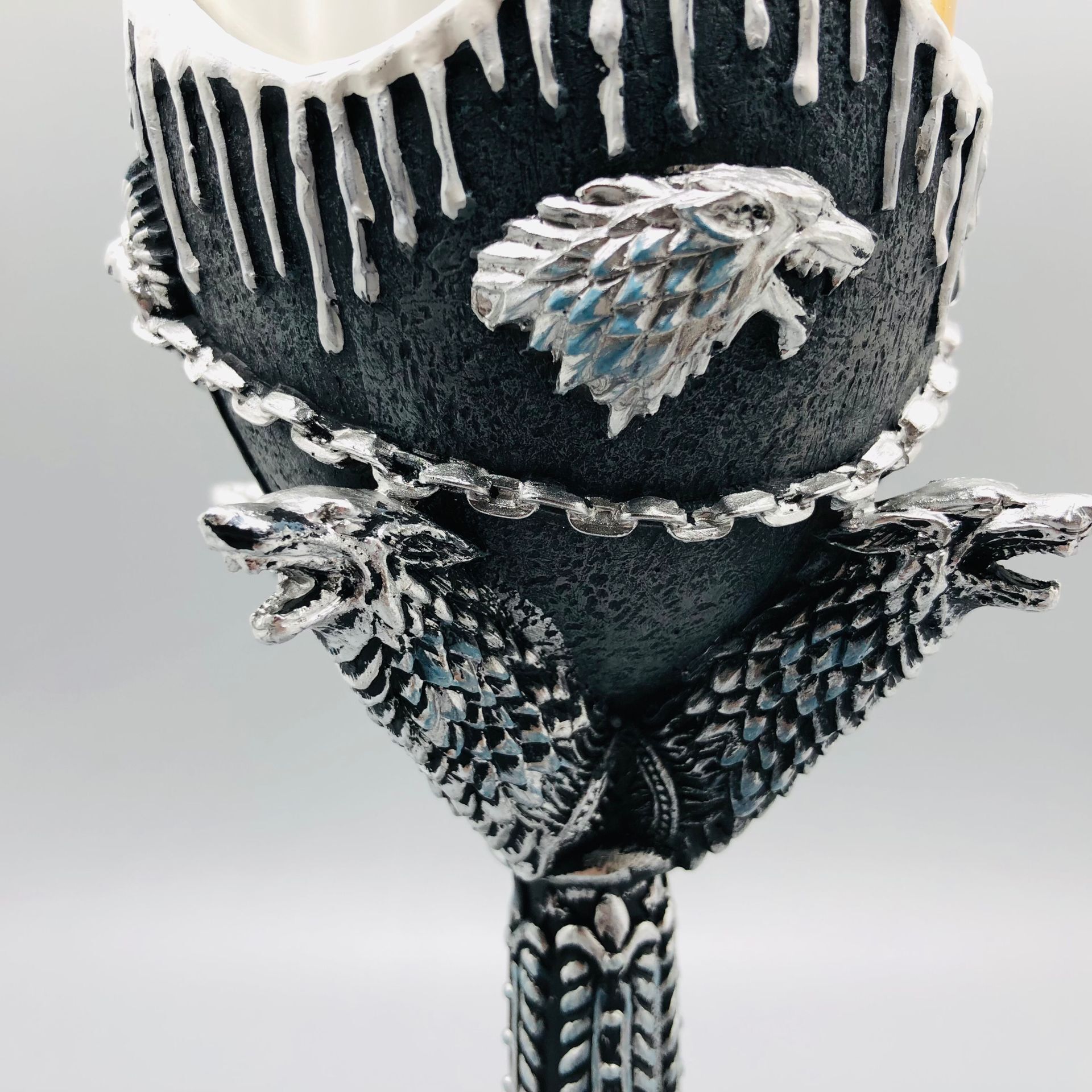 Canción de Hielo y Fuego derecho Juego Bar vaso de cerveza creativo 3D 3D tallado de invierno llegará a Copa