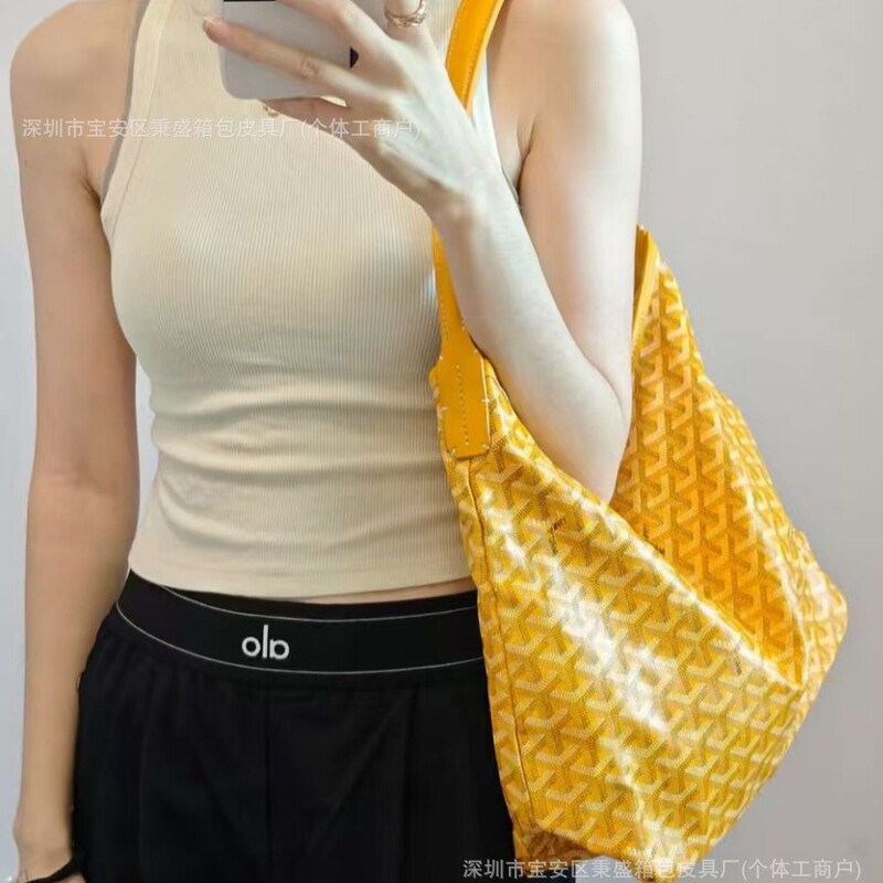高定版对版十六针头层牛皮狗牙Hobo大容量托特包单肩腋下女通勤包|undefined