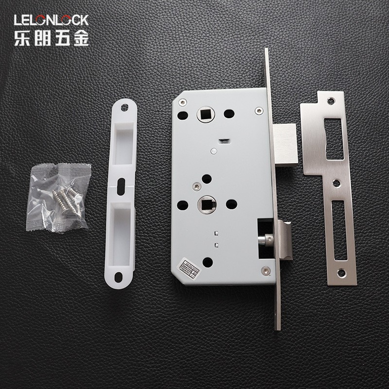 Estándar europeo 304 cuerpo de cerradura de acero inoxidable 7855 cuerpo de cerradura de baño cerradura interior cerradura de indicación roja y verde