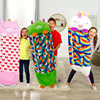 goods in stock Autumn and winter keep warm pillow outdoors indoor Cartoon thickening Plush Sleeping bag automobile Supplies Cross border Electricity supplier