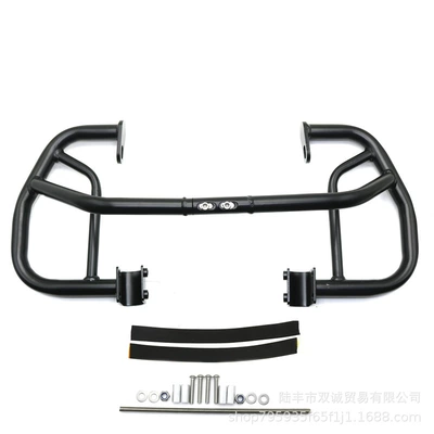 Suitable for Honda CMX300 engine bumper CMX500 modified traitor rebel500 bumper anti-fall (Motorcycle bumper) - cmx300-black