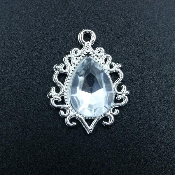 Silver background white