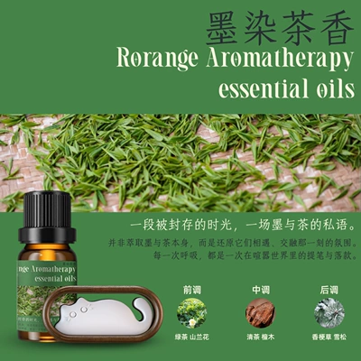 Car Perfume Aromatherapy Diffuser Stone, High-End Perfume - ink-stained-with-tea-fragrance