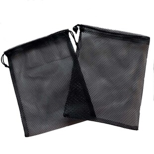 Mesh bag polyester mesh bag drawstring storage bag nylon mesh bag beach Net blue ball bag wholesale