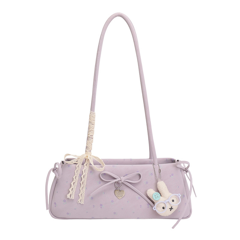 Spring/Summer Underarm Bag 2026 Spring New Fashion Korean Style Commuter Baguette Bag Simple Women's Fresh Handbag - Thumbnail 3