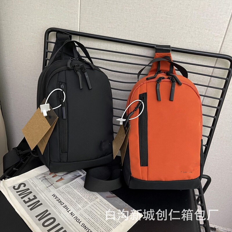 Trendy Brand Chest Bag Cross-Border Fashionable Men's and Women's Shoulder Bag Foreign Trade Wholesale Korean Version Casual Versatile Trendy and Cool Crossbody Bag Trendy Brand Chest Bag Cross-Border Fashionable Men's and Women's Shoulder Bag Foreign Trade Wholesale Korean Version Casual Versatile Trendy and Cool Crossbody Bag