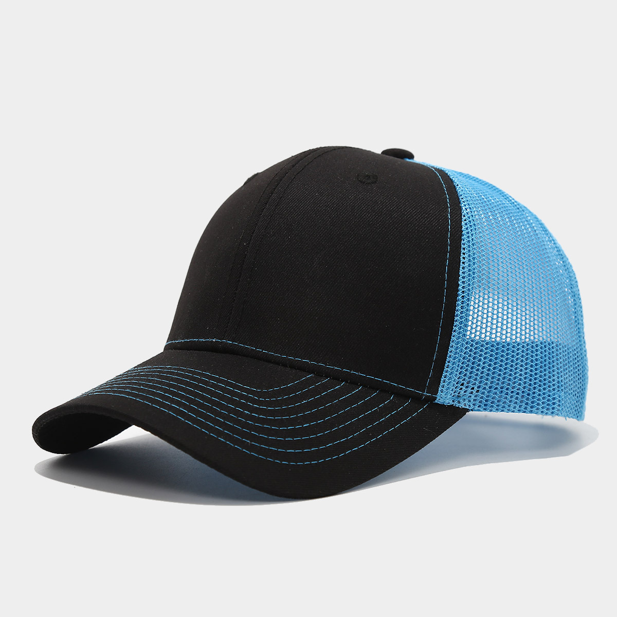 Richardson 112 sombrero de camión sombrero de red de comercio exterior sombrero de lengua de brillo transparente sombrero de béisbol