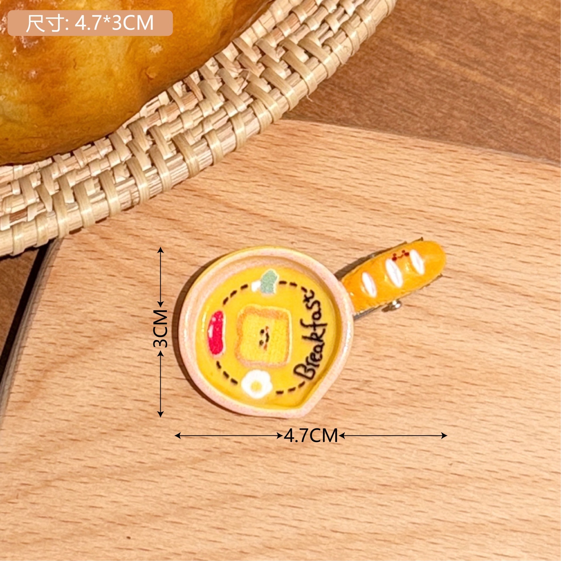 Creativa extraña comida infantil juegan pinzas de cabello comida simulación juegos de cabello de chicas interesantes pinzas de cabello al por mayor