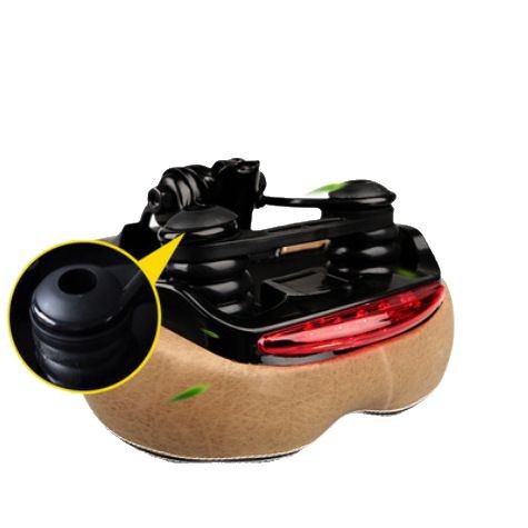 Bicicleta bicicleta cojín con luz cómoda silla con luz trasera grande trasero amortiguador accesorios de equitación