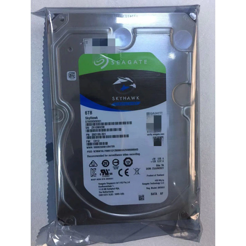 Подходит для мониторинга, жесткий диск большой емкости 8T 4T 6T 10T ST8000VX004, для систем видеонаблюдения, механический жесткий диск