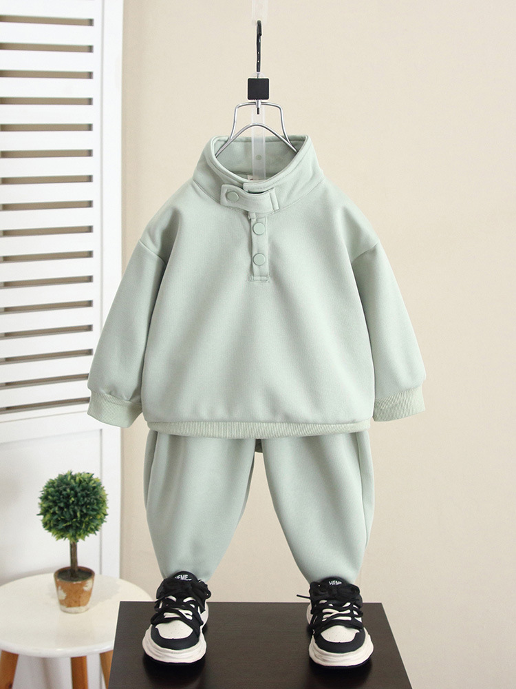 Conjunto de Otoño para Niños 5985, Nueva Moda 2026, Sudadera Estilosa para Niños, Conjunto de Dos Piezas, Ropa Deportiva para Niños de Primavera y Otoño