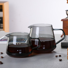 玻璃咖啡壶玻璃咖啡分享壶咖啡具 家用手冲玻璃分享壶 冰滴咖啡壶